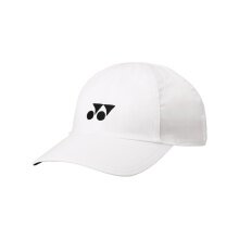 Yonex Basecap mit Yonex Logo/Schriftzug 2025 weiss - 1 Stück