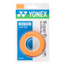 Yonex Overgrip Super Grap Tough 0.65mm orange 3er