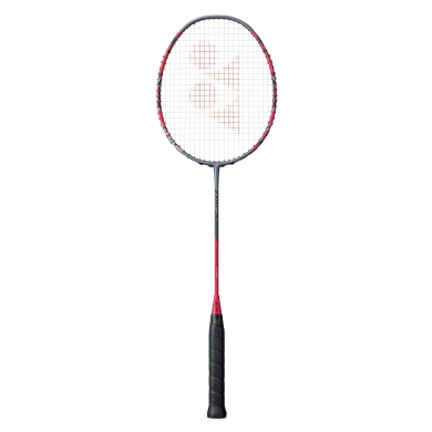 Yonex Badmintonschläger ARC Saber 11 Tour (ausgewogen, steif) grau/rot - besaitet -