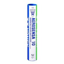 Yonex Badmintonbälle Aerosensa 10 Naturfeder weiss Dose 12er