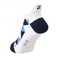 Yonex Sportsocken Sneaker Low Cut weiss/navyblau - 1 Paar