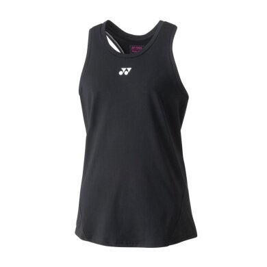 Yonex Sport-Tank Top Crew Neck 2023 schwarz Damen