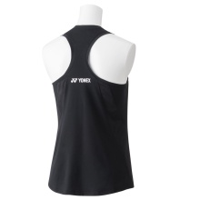 Yonex Sport-Tank Top Crew Neck 2023 schwarz Damen