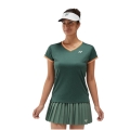 Yonex Tennis-Shirt Crew Neck French Open (Roland Garros) 2024 olivegrün Damen