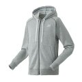 Yonex Kapuzenjacke Hoodie Full-Zip hellgrau Herren