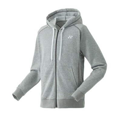 Yonex Kapuzenjacke Hoodie Full-Zip hellgrau Herren