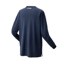 Yonex Tennis-Langarmshirt Practice 2024 marineblau Herren