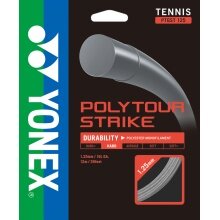 Besaitung mit Tennissaite Poly Tour Strike (Haltbarkeit+Kontrolle) grau