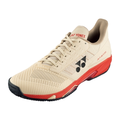 Yonex Tennisschuhe Power Cushion AD-ACCEL Allcourt/Leichtigkeit 2025 beige Herren