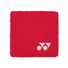 Yonex Schweissband Handgelenk Yonex Logo 2024 10x8cm rot 1er