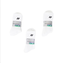 Yonex Sportsocken Crew (Mischgewebe) weiss Herren - 3 Paar