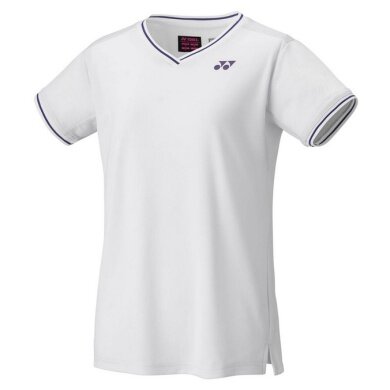 Yonex Sport-Tshirt Crew Neck Wimbledon 2024 weiss Damen