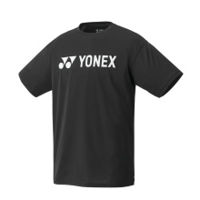 Yonex Trainings-Tshirt Logo LB0024 (100% Polyester) 2025 schwarz Herren