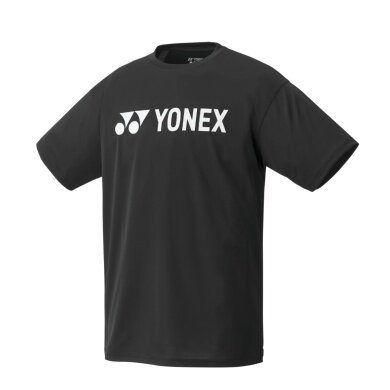 Yonex Trainings-Tshirt Logo LB0024 (100% Polyester) 2025 schwarz Herren