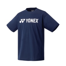 Yonex Trainings-Tshirt Logo LB0024 (100% Polyester) 2025 navyblau Herren