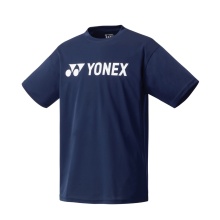 Yonex Sport-Tshirt Club Team Logo Print navyblau Herren