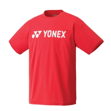 Yonex Sport-Tshirt Club Team Logo Print rot Herren