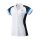 Yonex Sport-Polo Team #18 weiss/schwarz Damen