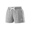 Yonex Sporthose Short Sweat kurz hellgrau Damen