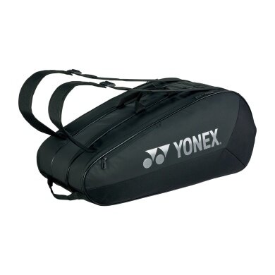 Yonex Racketbag Team Racquet (Schlägertasche, 3 Hauptfächer, Schuhfach) 2025 schwarz 9er