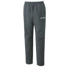 Yonex Trainingshose Pant Practice (100% Polyester) lang 2024 slategrau Herren