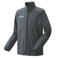 Yonex Trainingsjacke Practice (100% Polyester) 2024 slategrau Herren