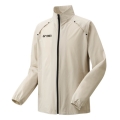 Yonex Trainingsjacke Practice (100% Polyester) 2024 beige Herren