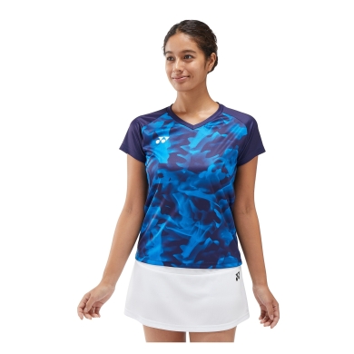 Yonex Sport-Tshirt Crew Neck Club Team 2025 navyblau Damen