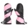 Zanier Winterhandschuhe Twister.GTX (winddicht, wasserdicht) rosa/schwarz Kinder