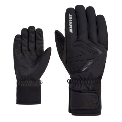 Ziener Winterhandschuhe Gatis AS® Glove Ski Alpine (winddicht, wasserdicht) schwarz Herren - 1 Paar