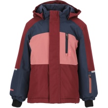 Zigzag Winter-Skijacke Scout W-PRO 10.000 (wasserdicht, winddicht) weinrot/navyblau Kinder