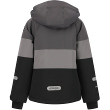 Zigzag Winter-Skijacke Taylora W-PRO 15.000 (4-Wege-Stretch, wasserdicht, winddicht) grau/schwarz Kinder