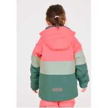 Zigzag Winter-Skijacke Taylora W-PRO 15.000 (4-Wege-Stretch, wasserdicht, winddicht) pink/grün Mädchen