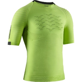 X-Bionic Laufshirt Running Effektor 4D (enganliegend) kurzarm limegrün Herren