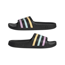 adidas Badeschuhe Adilette Aqua schwarz/bunt Kinder - 1 Paar