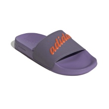 adidas Badeschuhe Adilette Shower - adidas Schriftzug - violett Damen