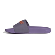 adidas Badeschuhe Adilette Shower - adidas Schriftzug - violett Damen