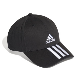 adidas Basecap Twill Kappe 3-Streifen schwarz Herren