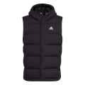 adidas Daunenweste Helionic Hooded (100% rec. Polyester) schwarz Herren