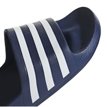 adidas Badeschuhe Adilette Aqua 3-Streifen dunkelblau Herren - 1 Paar