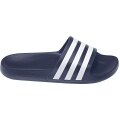 adidas Badeschuhe Adilette Aqua 3-Streifen dunkelblau Herren - 1 Paar