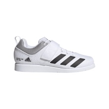 adidas Fitnessschuhe Powerlift 5 (Gewichtheberschuh) weiss/grau Herren