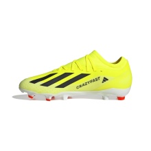 adidas Fussballschuhe X Crazyfast League FG für feste Böden (Naturrasen) gelb Herren