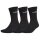 adidas Sportsocken Crew Half Cushioned Schriftzug schwarz 3er