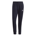 adidas Freizeit-Jogginghose Essentials French Terry Tapered Cuff 3-Streifen Hose inkblau Herren