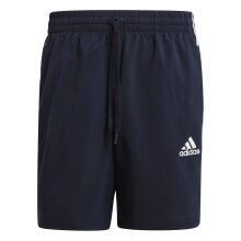 adidas Freizeit-Sporthose Essentials Chelsea 3-Streifen Shorts Aeroready inkblau Herren