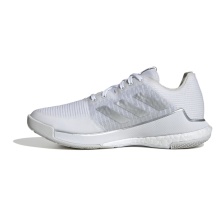 adidas Hallen-Indoorschuhe CrazyFlight weiss/silber Damen