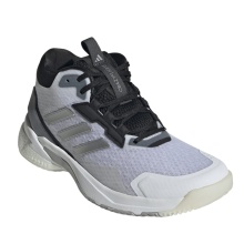 adidas Hallen-Indoorschuhe CrazyFlight 5 Mid weiss/silber/schwarz Damen