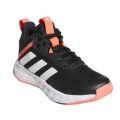 adidas Hallen-Indoorschuhe Ownthegame 2.0 schwarz/orange Kinder