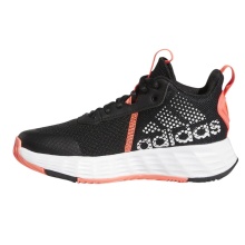 adidas Hallen-Indoorschuhe Ownthegame 2.0 schwarz/orange Kinder